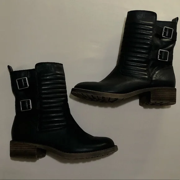 Lucky Brand Black Ankle Booties| S:8.5m/38.5 - Picture 2 of 8